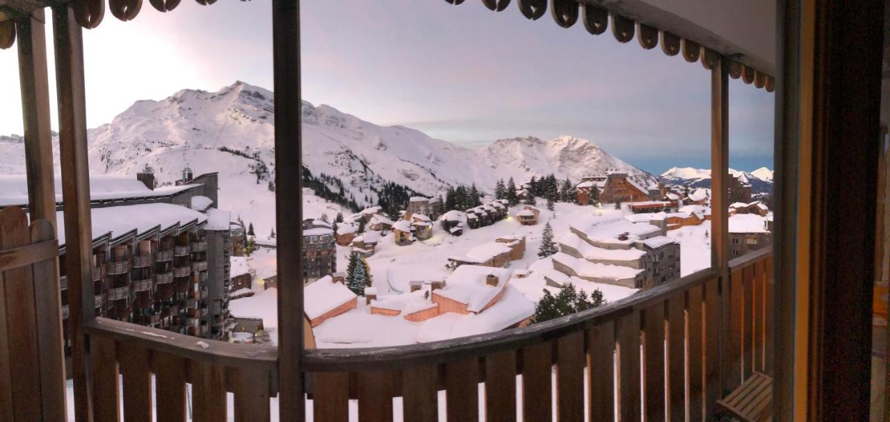 Charmant T2 classé 3 étoiles, Les Crozats, Magnifique vue montagne Avoriaz Exterior foto