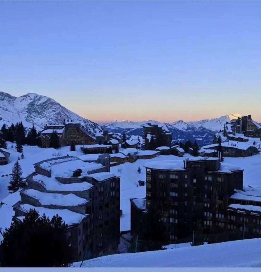 Charmant T2 classé 3 étoiles, Les Crozats, Magnifique vue montagne Avoriaz Exterior foto